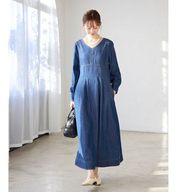 Rope&rsquo;Picnic「デニムワンピース」|ワンピース|