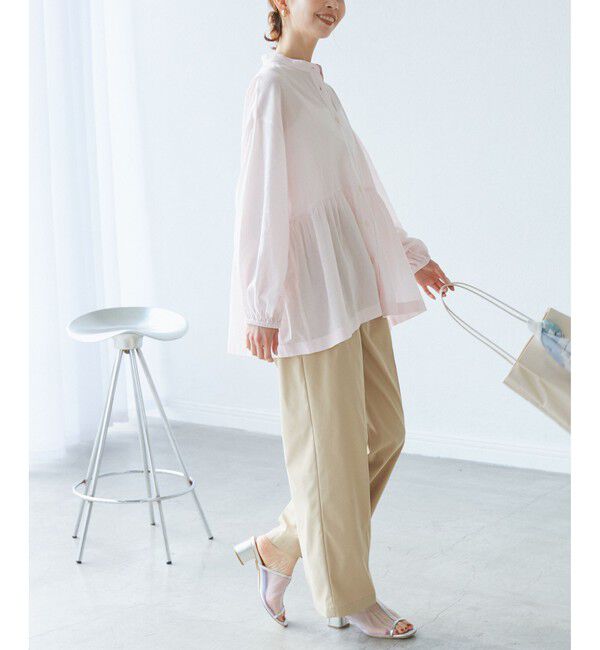 ROPE PICNIC PASSAGE「スクエアトゥチュールミュール」|パンプス|