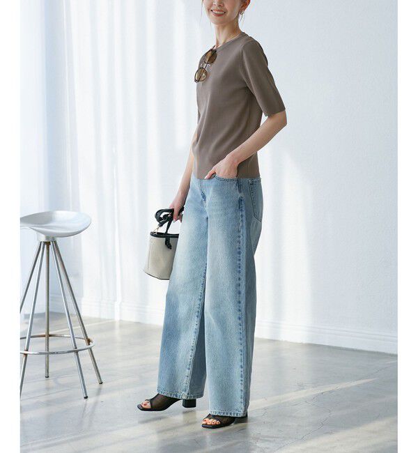 ROPE PICNIC PASSAGE「スクエアトゥチュールミュール」|パンプス|