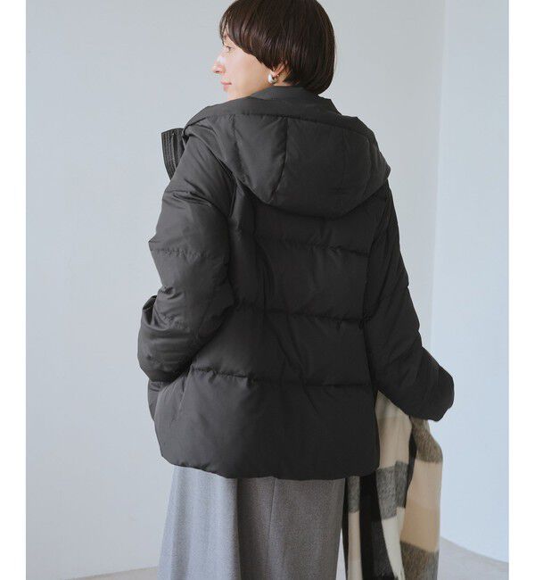 Rope&rsquo;Picnic「【GREEN DOWN/グリーンダウン】ショートダウン/リンクコーデ」|ダウン|