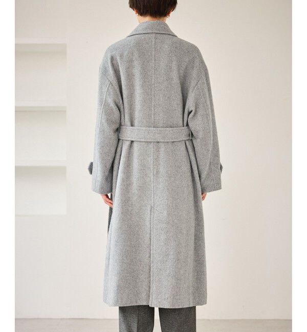 Rope&rsquo;Picnic「JAPAN FABRIC スタンドカラーロングコート/一部WEB限定カラー」|チェスターコート|