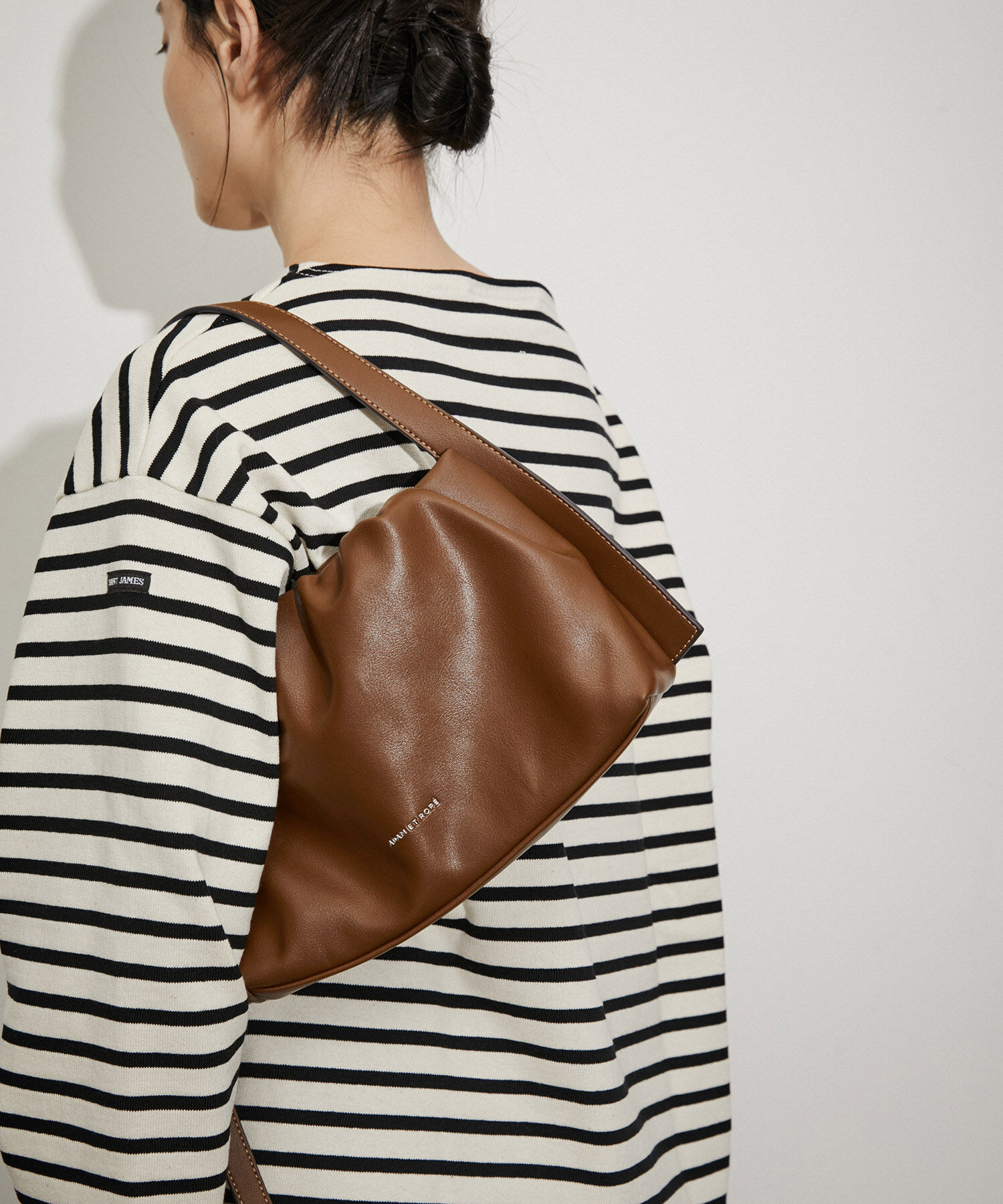 ADAM ET ROPE'「ソフトフェイクレザーミニバッグ」|ハンドバッグ|