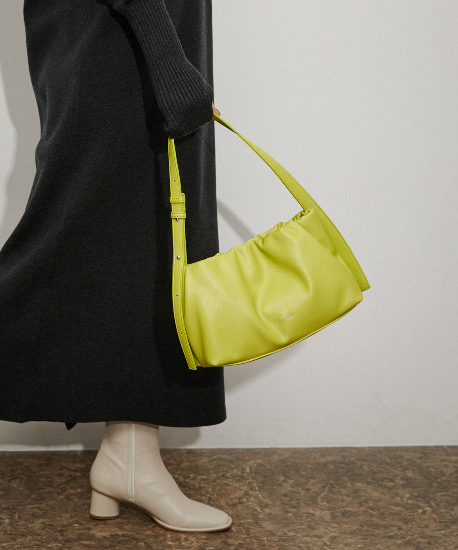 ADAM ET ROPE'「ソフトフェイクレザーミニバッグ」|ハンドバッグ|