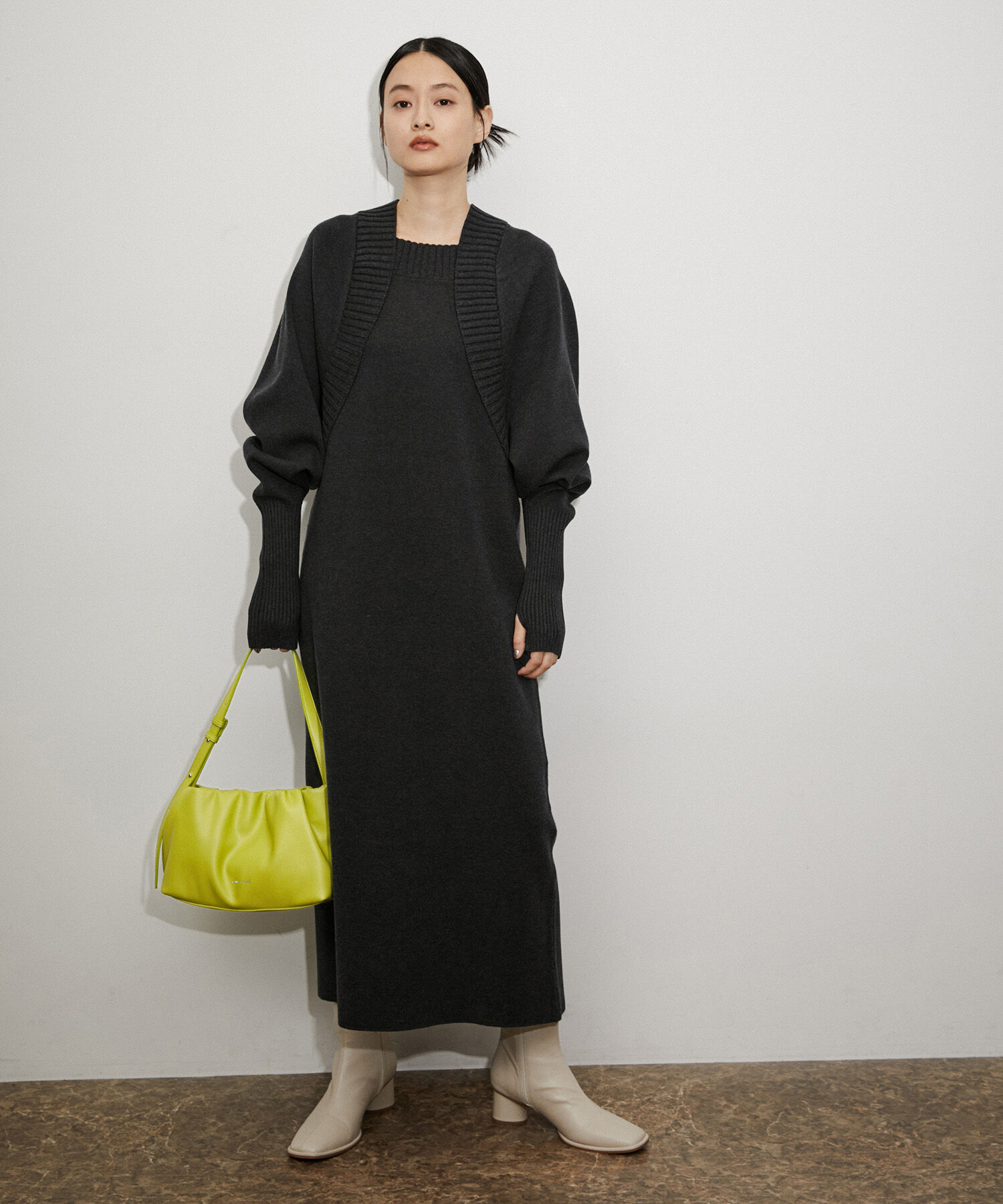 ADAM ET ROPE'「ソフトフェイクレザーミニバッグ」|ハンドバッグ|