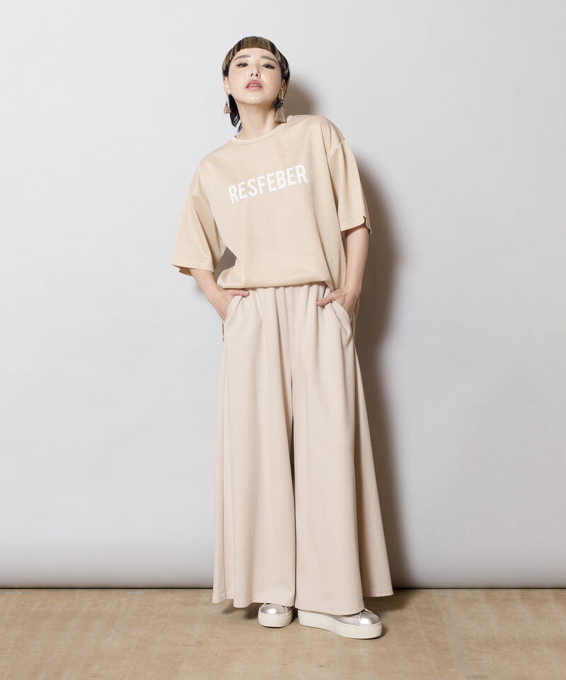  「ジャージーフレアーパンツ」|その他|