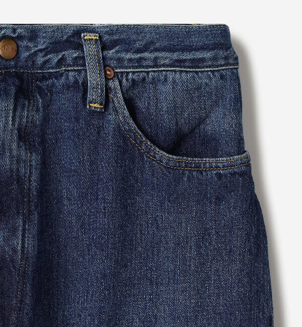  「orSlow | HIGH WAIST SELVEDGE DENIM PANTS USED WOMEN」|デニム|