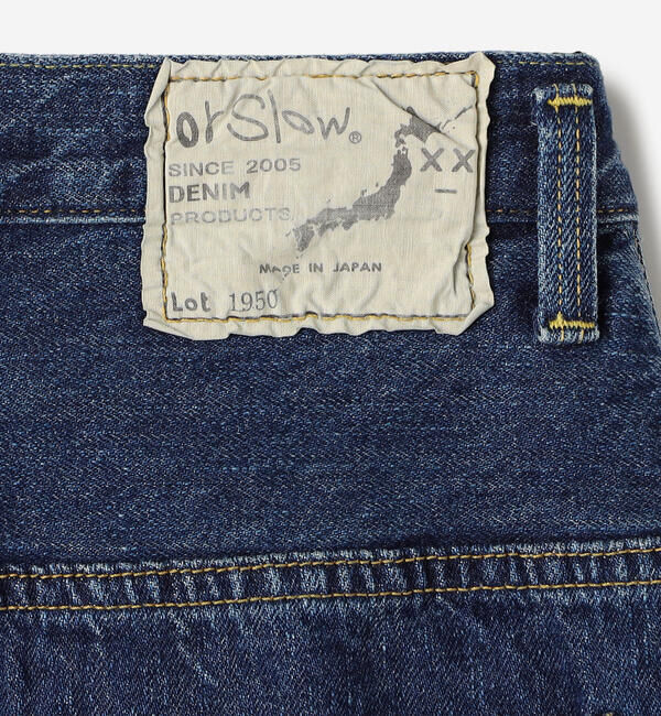  「orSlow | HIGH WAIST SELVEDGE DENIM PANTS USED WOMEN」|デニム|