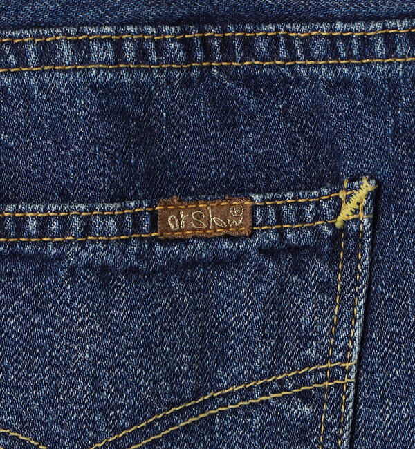  「orSlow | HIGH WAIST SELVEDGE DENIM PANTS USED WOMEN」|デニム|