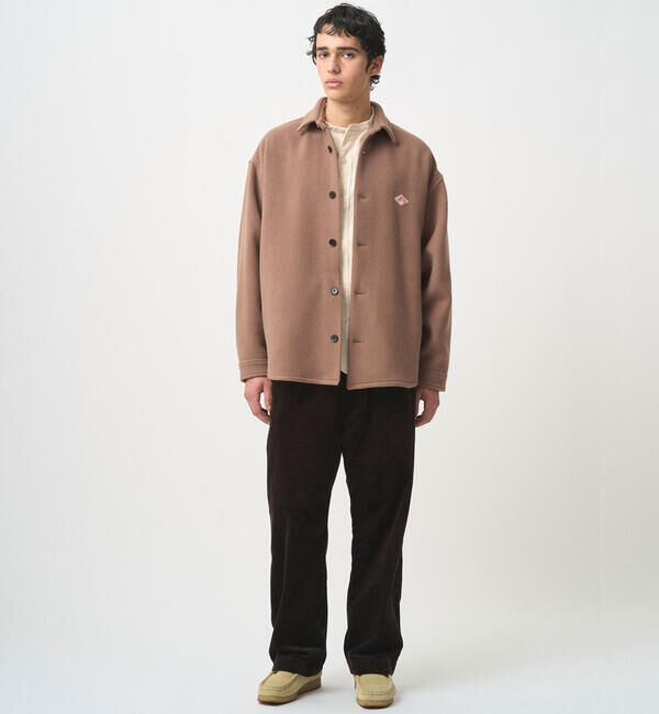 DANTON「DANTON | コーデュロイ イージーストレートパンツ MEN」|チノ|