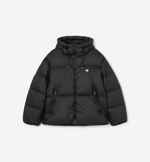  「DANTON | ナイロンリップストップ ダウンフードジャケット MEN」|ダウン|