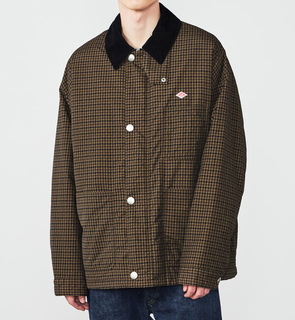 DANTON「DANTON | 中綿ナイロン カバーオールジャケット MEN」|その他|