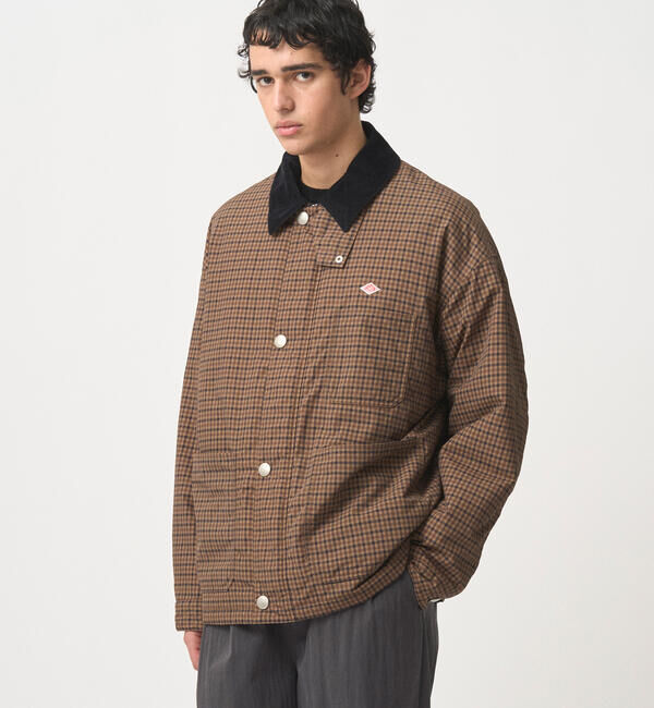 DANTON「DANTON | 中綿ナイロン カバーオールジャケット MEN」|その他|