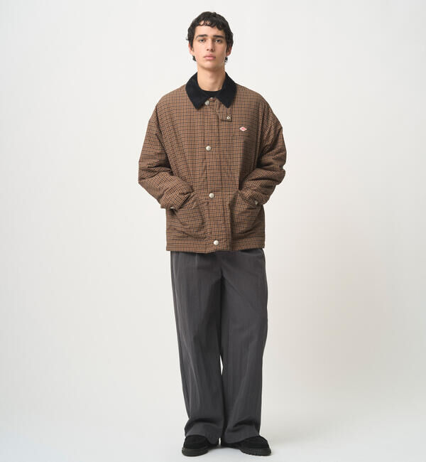 DANTON「DANTON | 中綿ナイロン カバーオールジャケット MEN」|その他|
