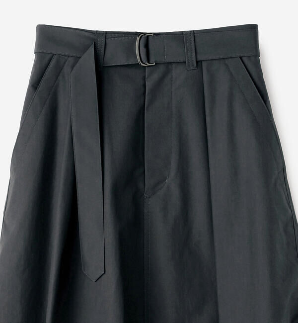  「HAVERSACK | 〈別注〉コットン ベルテッドコクーンスカート WOMEN」|スカート|