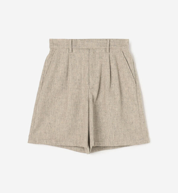  「MORRIS & SONS | タックショーツ WOMEN」|その他|BEIGE系1