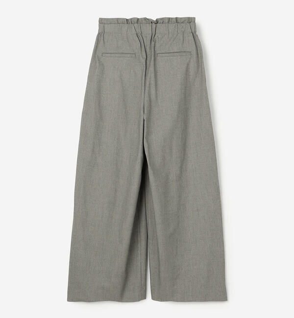 Morris & Sons「MORRIS & SONS | シャークスキン 2タック バギーパンツ WOMEN」|チノ|