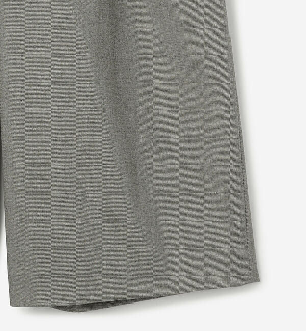 Morris & Sons「MORRIS & SONS | シャークスキン 2タック バギーパンツ WOMEN」|チノ|