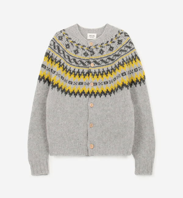 Morris & Sons「MORRIS & SONS | チャンキーノルディックカーディガン WOMEN」|ニット・セーター|