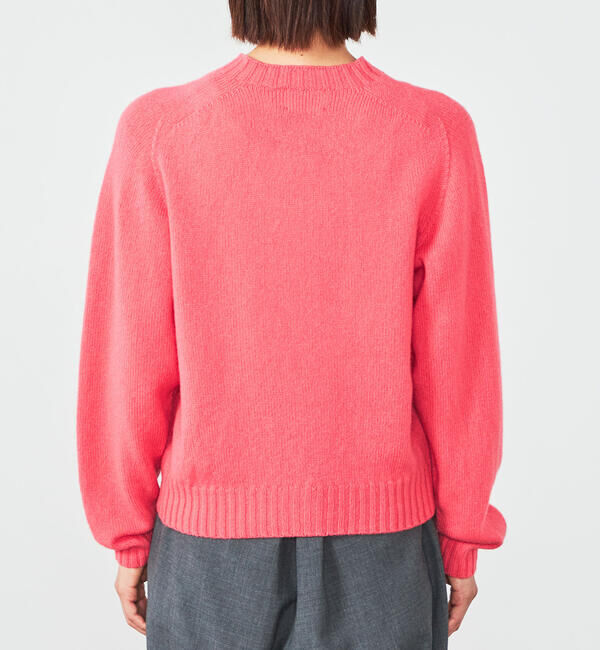 Morris & Sons「MORRIS & SONS | ジーロンラム クルーネックニット WOMEN」|ニット・セーター|