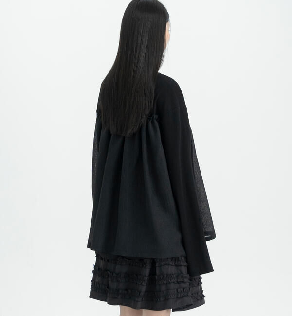  「eunoia | フリル レイヤーTシャツ WOMEN」|Tシャツ・カットソー|