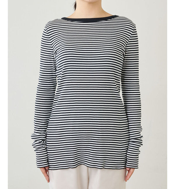  「Vバックシャンテレコカットソー」|Tシャツ・カットソー|