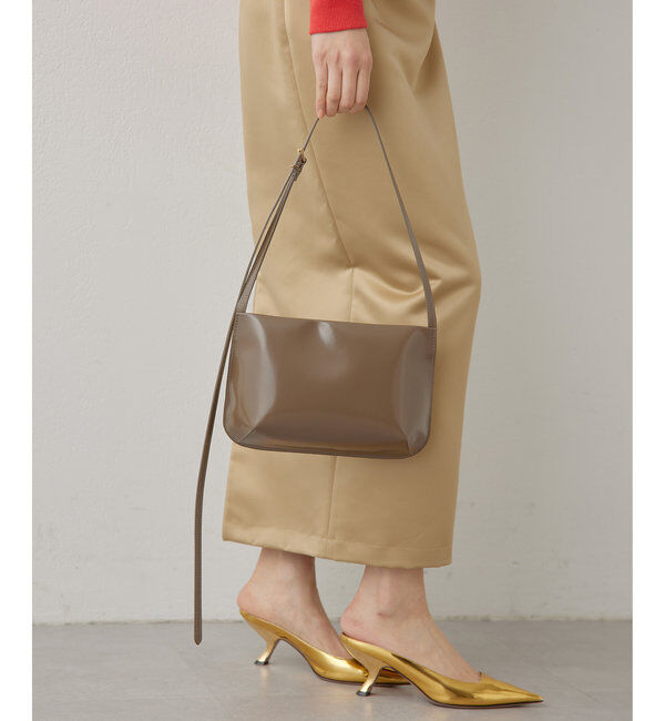 Hoaw.「【Hoaw.】ガラスレザーショルダー」|トートバッグ|