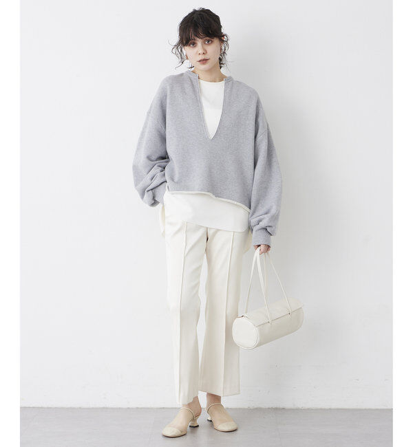  「スウェットVネックプルオーバー２」|Tシャツ・カットソー|