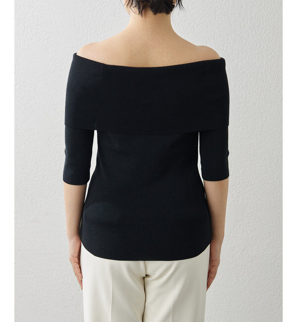  「オフショルニットプルオーバー」|ニット・セーター|