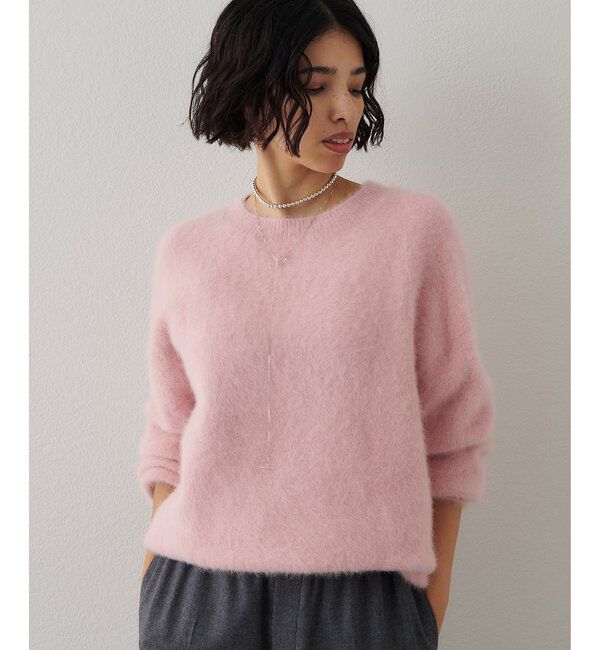  「ファークルーネックプルオーバー」|ニット・セーター|