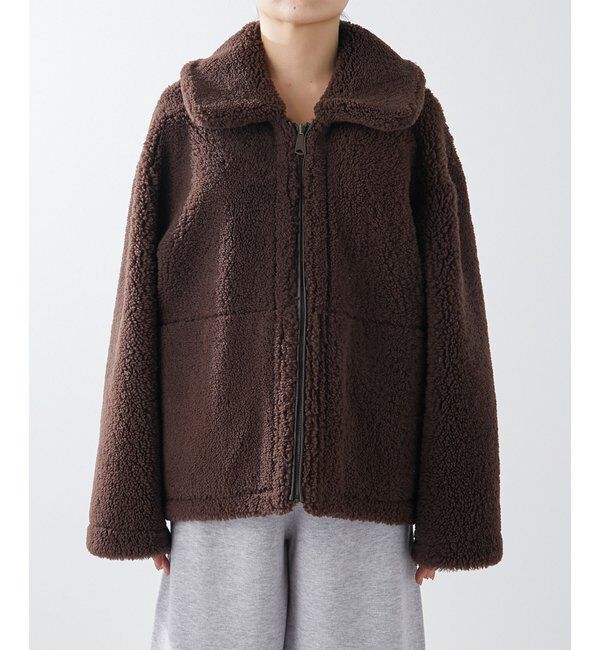 GEMINI「【GEMINI】ムートンブルゾンコート」|ブルゾン・スタジャン|