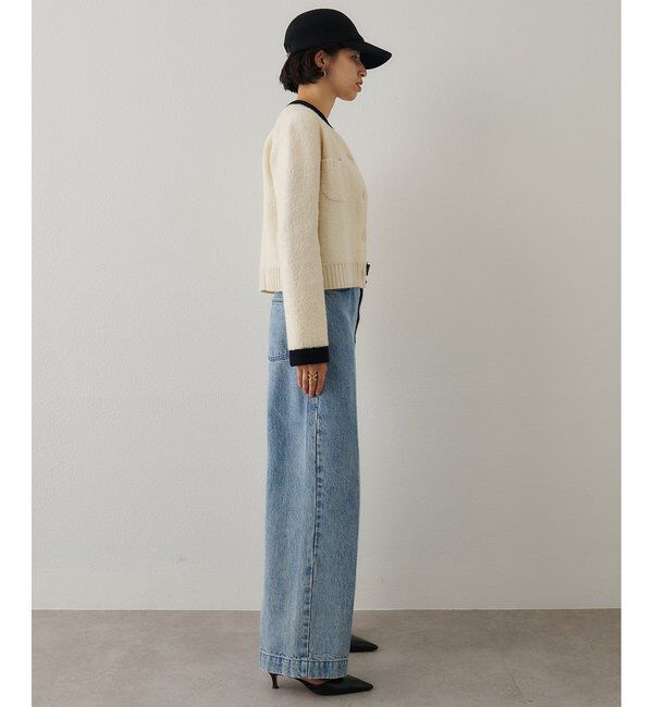  「ブークレーニットジャケット」|ニット・セーター|