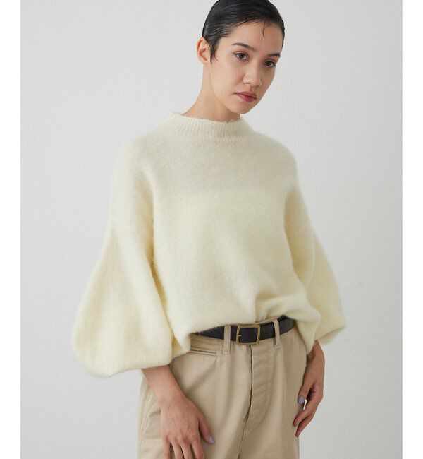 THE PAUSE「【THE PAUSE】バレルスリーブニット」|ニット・セーター|