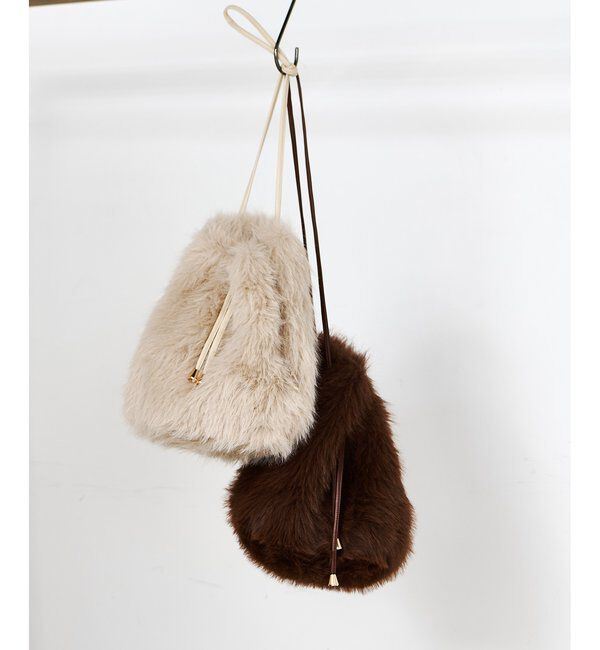 THE PAUSE「【THE PAUSE】フェイクファードロストバッグ」|トートバッグ|