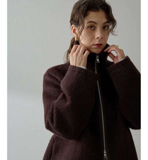  「アルパカシャギーブルゾン」|ブルゾン・スタジャン|