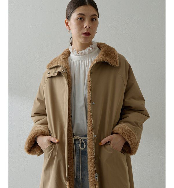  「リバーシブルボアコート」|その他|