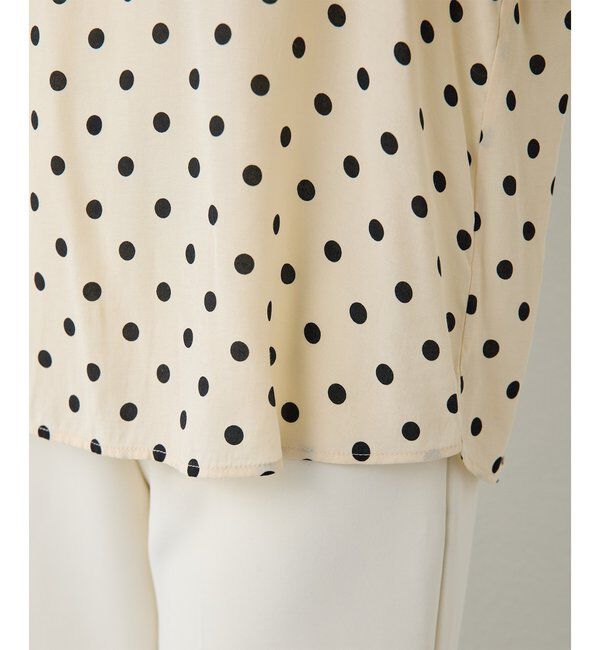 「ドットボウタイブラウス」|シャツ・ブラウス|