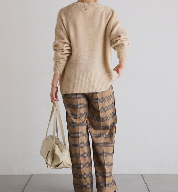  「ウールライクタックパンツ」|チノ|