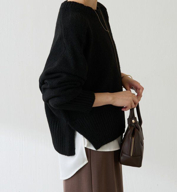  「ヤクライクショートニット」|ニット・セーター|