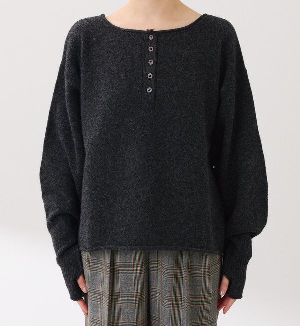  「2WAYヘンリーネックニット」|ニット・セーター|