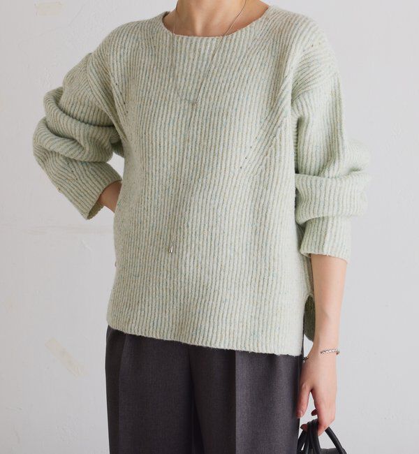  「ラメノット2WAYニット」|ニット・セーター|