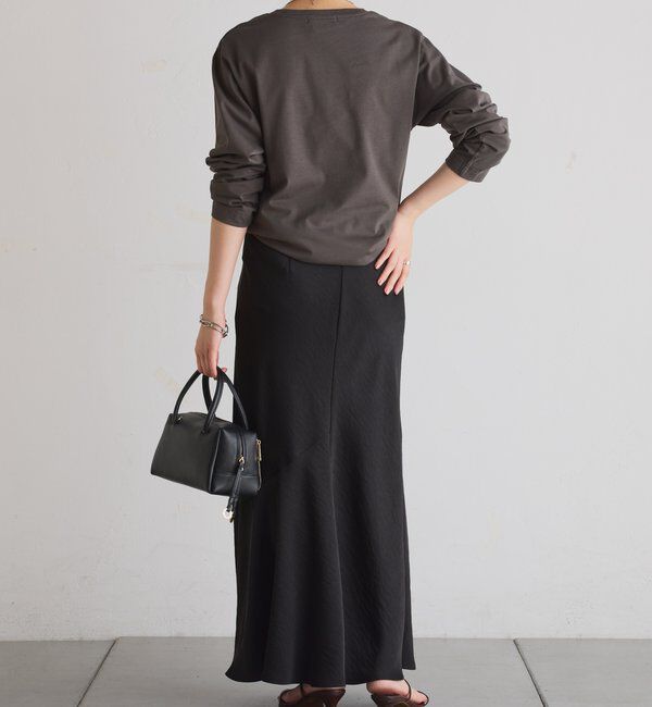  「【IDE監修大きめサイズ/WEB限定リバイバル】サテンマーメイドスカート」|スカート|