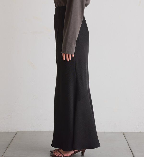  「【IDE監修大きめサイズ/WEB限定リバイバル】サテンマーメイドスカート」|スカート|