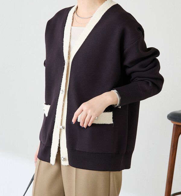  「ハーフミラノニットカーディガン」|ニット・セーター|