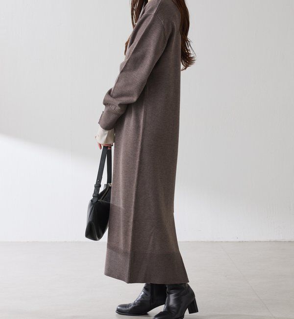  「【前後２通りで着れる】2WAYニットワンピース」|ワンピース|