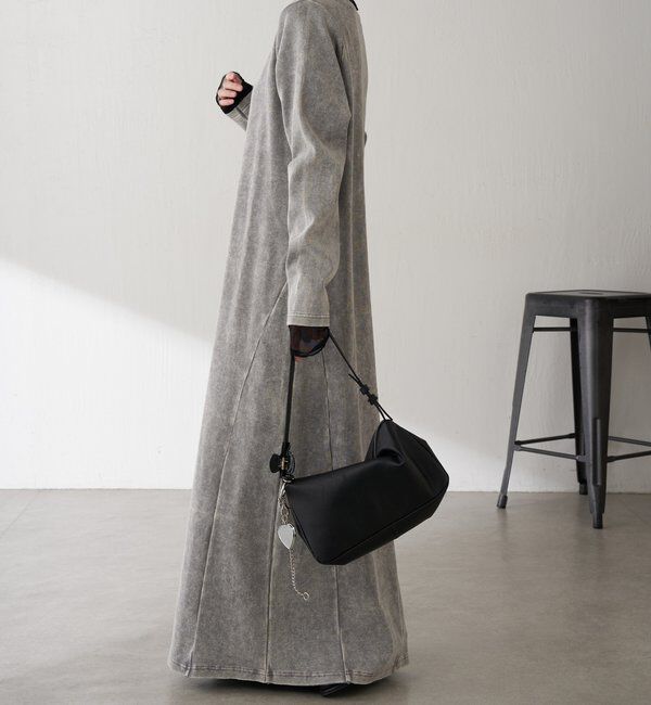  「Q.anos チュールドッキングワンピース」|ワンピース|