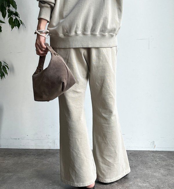  「【セットアップ対応】ピグメントフレアパンツ」|チノ|