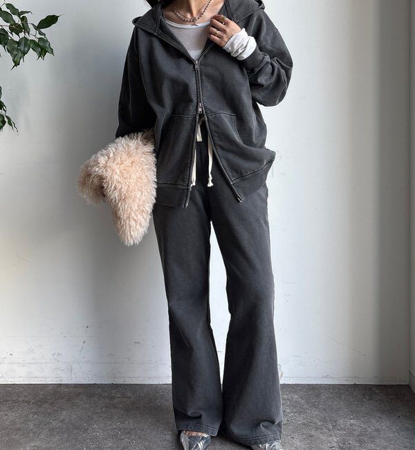  「【セットアップ対応】ピグメントフレアパンツ」|チノ|