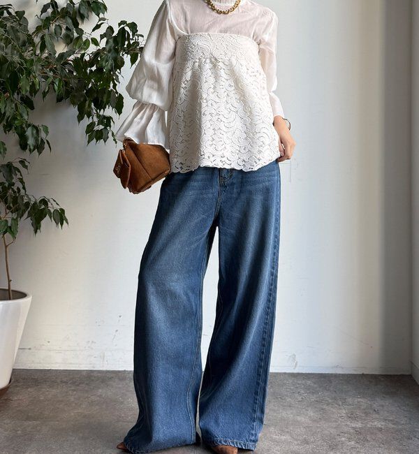  「フロッキーレースビスチェ」|シャツ・ブラウス|