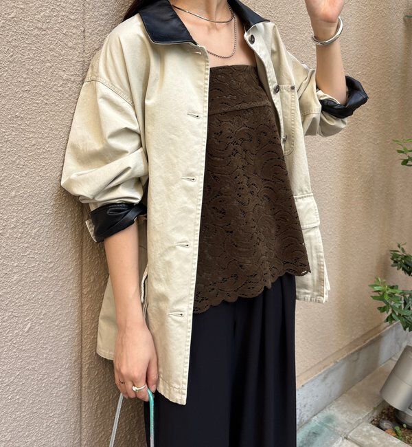  「フロッキーレースビスチェ」|シャツ・ブラウス|