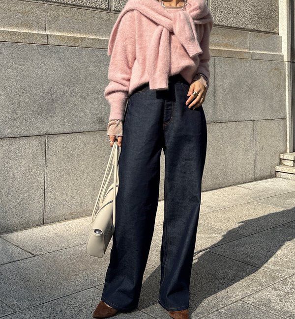  「ファーカシミヤプルオーバー」|ニット・セーター|